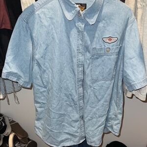 Harley-Davidson Eagle Emblem Denim Jacket